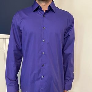 Purple dress shirt